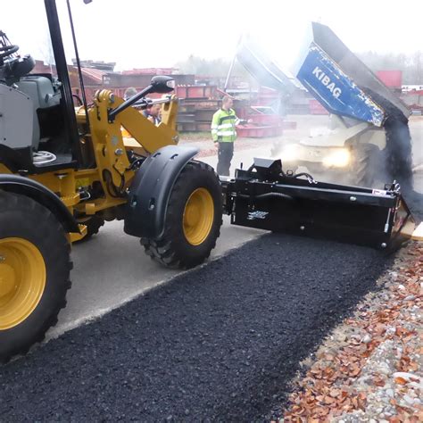 skid steer loader asphalt